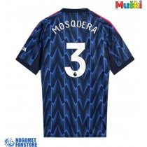 Arsenal Cristhian Mosquera #3 Gostujuci Dres 2025-26 Kratak Rukav